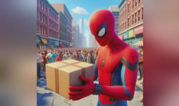 蜘蛛侠动画短视频,英勇无畏，守护正义的钢铁英雄